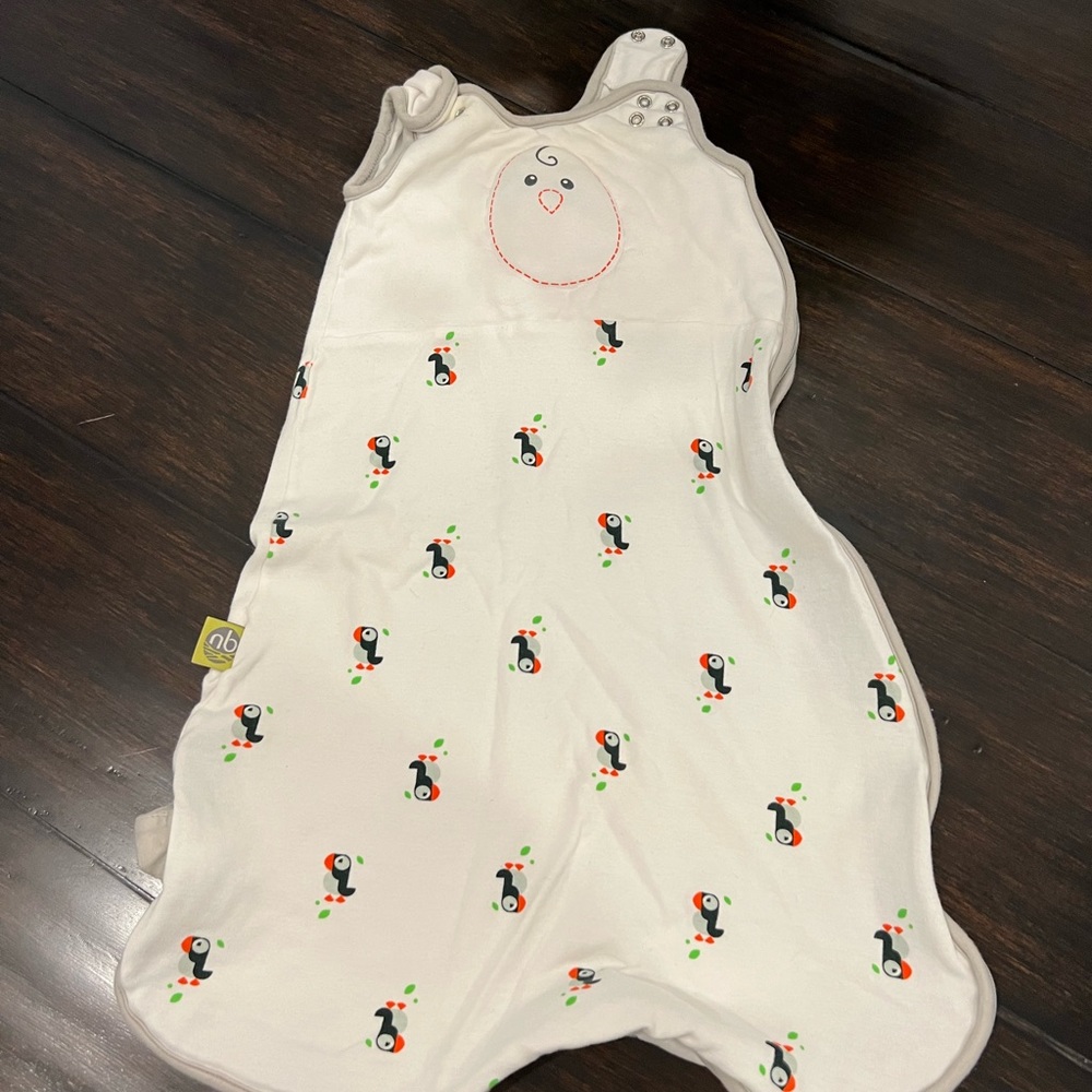 Nested Bean Zen Sack Classic Baby Puffin Sleep Sack -Small